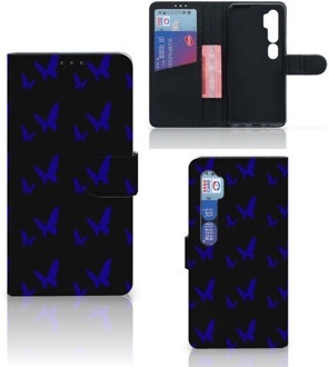 B2Ctelecom GSM Hoesje Xiaomi Mi Note 10 Pro Flipcase Vlinder Patroon