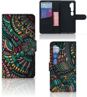 B2Ctelecom GSM Hoesje Xiaomi Mi Note 10 Pro Telefoontasje Aztec