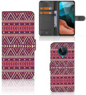 B2Ctelecom GSM Hoesje Xiaomi Poco F2 Pro Bookcase Aztec Purple