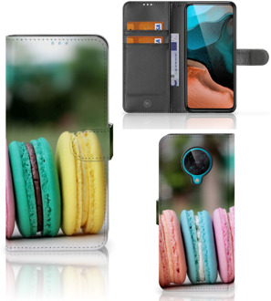 B2Ctelecom GSM Hoesje Xiaomi Poco F2 Pro Flipcover Maken Macarons