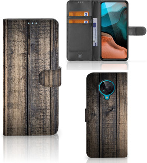 B2Ctelecom GSM Hoesje Xiaomi Poco F2 Pro Leuk Case Cadeau voor Mannen Steigerhout