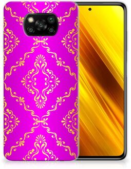 B2Ctelecom GSM Hoesje Xiaomi Poco X3 Beschermhoesje Barok Roze