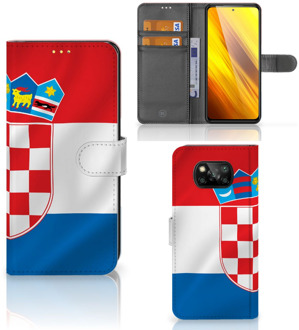 B2Ctelecom GSM Hoesje Xiaomi Poco X3 Leuk Case Kroatië