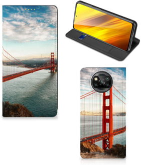 B2Ctelecom GSM Hoesje Xiaomi Poco X3 Smartphonehoesje met naam San Francisco