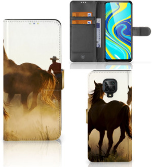 B2Ctelecom GSM Hoesje Xiaomi Redmi Note 9 Pro | Note 9S Bookcase Cowboy