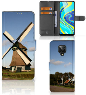 B2Ctelecom GSM Hoesje Xiaomi Redmi Note 9 Pro | Note 9S Mobiel Bookcase Molen