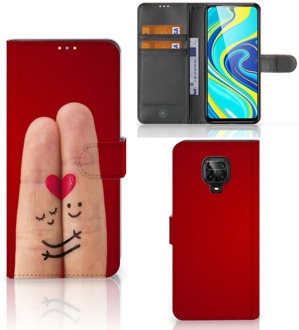 B2Ctelecom GSM Hoesje Xiaomi Redmi Note 9 Pro | Note 9S Wallet Book Case Cadeau voor Vrouw Liefde