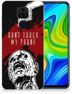 B2Ctelecom GSM Hoesje Xiaomi Redmi Note9 Back Case TPU Siliconen Hoesje Zombie Blood