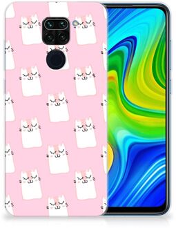 B2Ctelecom GSM Hoesje Xiaomi Redmi Note9 Beschermhoesje Sleeping Cats