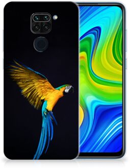 B2Ctelecom GSM Hoesje Xiaomi Redmi Note9 Bumper Hoesje Papegaai