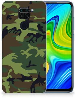 B2Ctelecom GSM Hoesje Xiaomi Redmi Note9 Smartphonehoesje Camouflage