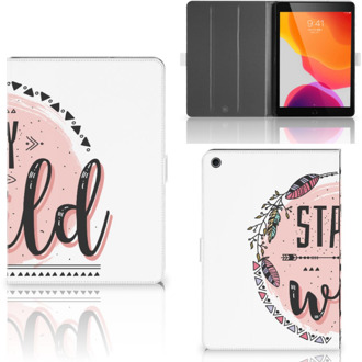 B2Ctelecom Hippe Hoes iPad 10.2 (2019) | iPad 10.2 (2020) Boho Stay Wild