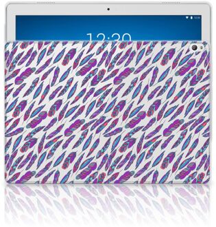 B2Ctelecom Hippe Hoes Lenovo Tab P10 Feathers Color