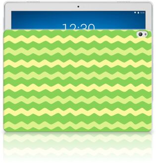 B2Ctelecom Hippe Hoes Lenovo Tab P10 Waves Green