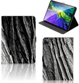 B2Ctelecom Hippe Hoesje iPad Pro 11 (2020) Cover met Standaard Boomschors