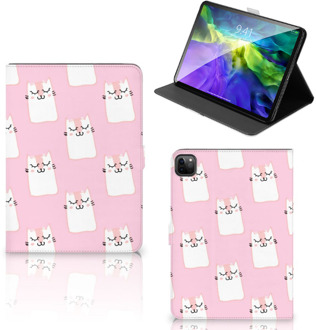 B2Ctelecom Hippe Hoesje iPad Pro 11 (2020) Hoesje met Magneetsluiting Sleeping Cats