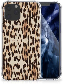 B2Ctelecom Hippe Hoesje iPhone 12 Pro Max Smartphone hoesje met doorzichtige rand Leopard