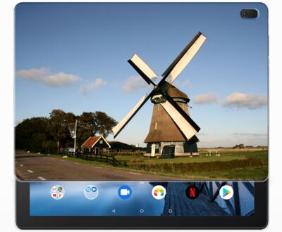 B2Ctelecom Hippe Hoesje Lenovo Tab E10 Molen