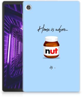 B2Ctelecom Hippe Hoesje Lenovo Tab M10 Plus Cover Nut Home met doorzichte zijkanten