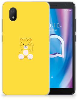 B2Ctelecom Hippe Hoesjes Alcatel 1B (2020) Telefoon Hoesje Baby Leopard