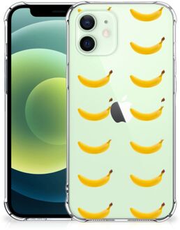 B2Ctelecom Hippe Hoesjes iPhone 12 Mini Smartphone hoesje met doorzichtige rand Banana