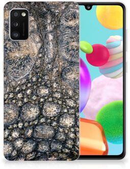 B2Ctelecom Hippe Hoesjes Samsung Galaxy A41 Telefoon Hoesje Krokodillenprint