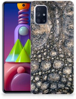 B2Ctelecom Hippe Hoesjes Samsung Galaxy M51 Telefoon Hoesje Krokodillenprint