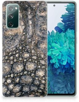 B2Ctelecom Hippe Hoesjes Samsung Galaxy S20 FE Telefoon Hoesje Krokodillenprint