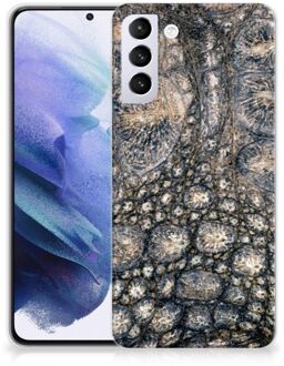 B2Ctelecom Hippe Hoesjes Samsung Galaxy S21 Plus Telefoon Hoesje Krokodillenprint