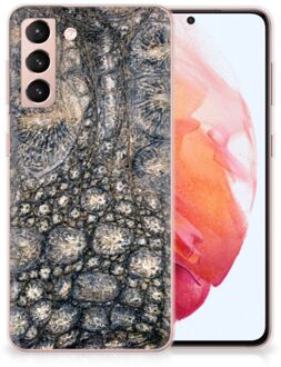 B2Ctelecom Hippe Hoesjes Samsung Galaxy S21 Telefoon Hoesje Krokodillenprint