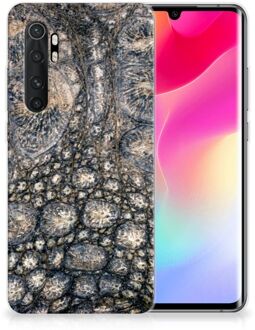 B2Ctelecom Hippe Hoesjes Xiaomi Mi Note 10 Lite Telefoon Hoesje Krokodillenprint