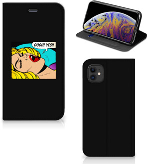 B2Ctelecom Hippe Standcase iPhone 11 Popart Oh Yes