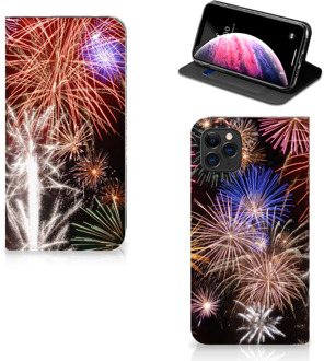 B2Ctelecom Hippe Standcase iPhone 11 Pro Max Vuurwerk