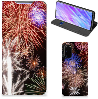 B2Ctelecom Hippe Standcase Samsung Galaxy S20 Vuurwerk