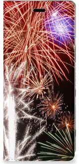 B2Ctelecom Hippe Standcase Sony Xperia 5 Vuurwerk