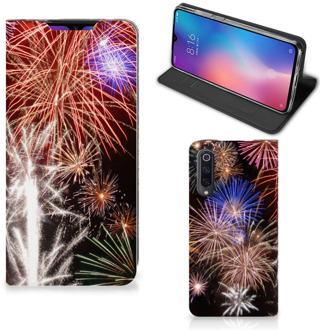 B2Ctelecom Hippe Standcase Xiaomi Mi 9 Vuurwerk