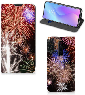 B2Ctelecom Hippe Standcase Xiaomi Redmi K20 Pro Vuurwerk