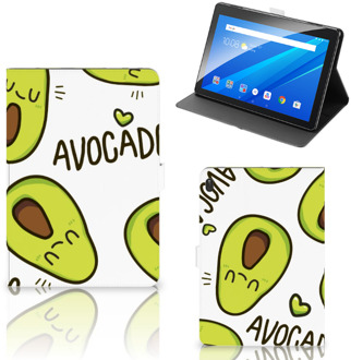 B2Ctelecom Hippe Tablet Hoes Lenovo Tab E10 Avocado Singing