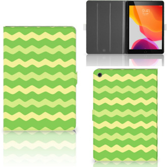 B2Ctelecom Hoes iPad 10.2 (2019) | iPad 10.2 (2020) Waves Green