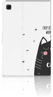 B2Ctelecom Hoes Samsung Galaxy Tab A7 (2020) Hoes met Magneetsluiting Cat Good Day