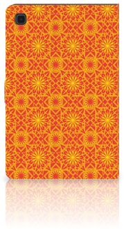 B2Ctelecom Hoes Samsung Galaxy Tab A7 (2020) Tablet Hoes met Standaard Batik Orange