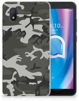 B2Ctelecom Hoesje Bumper Alcatel 1B (2020) GSM Hoesje Army Light