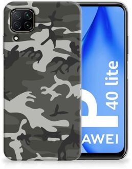 B2Ctelecom Hoesje Bumper Huawei P40 Lite GSM Hoesje Army Light