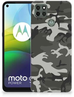 B2Ctelecom Hoesje Bumper Motorola Moto G9 Power GSM Hoesje Army Light