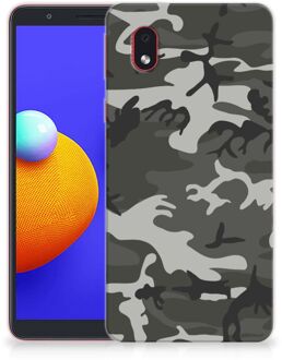 B2Ctelecom Hoesje Bumper Samsung Galaxy A01 Core GSM Hoesje Army Light