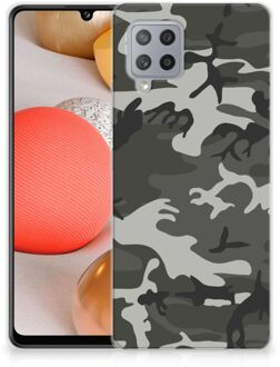 B2Ctelecom Hoesje Bumper Samsung Galaxy A42 GSM Hoesje Army Light