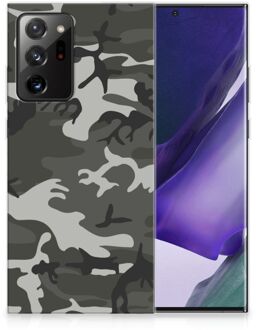 B2Ctelecom Hoesje Bumper Samsung Galaxy Note20 Ultra GSM Hoesje Army Light