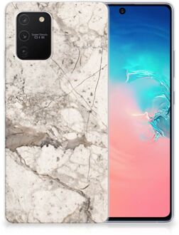 B2Ctelecom Hoesje Bumper Samsung Galaxy S10 Lite GSM Hoesje Marmer Beige