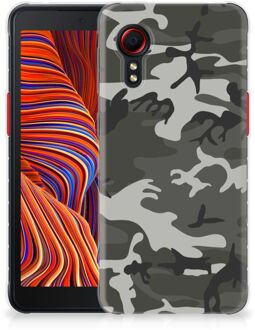 B2Ctelecom Hoesje Bumper Samsung Galaxy Xcover 5 GSM Hoesje Army Light