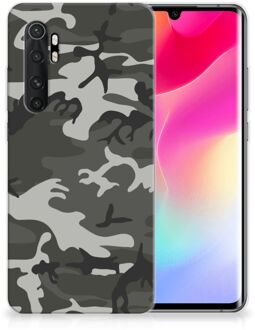 B2Ctelecom Hoesje Bumper Xiaomi Mi Note 10 Lite GSM Hoesje Army Light